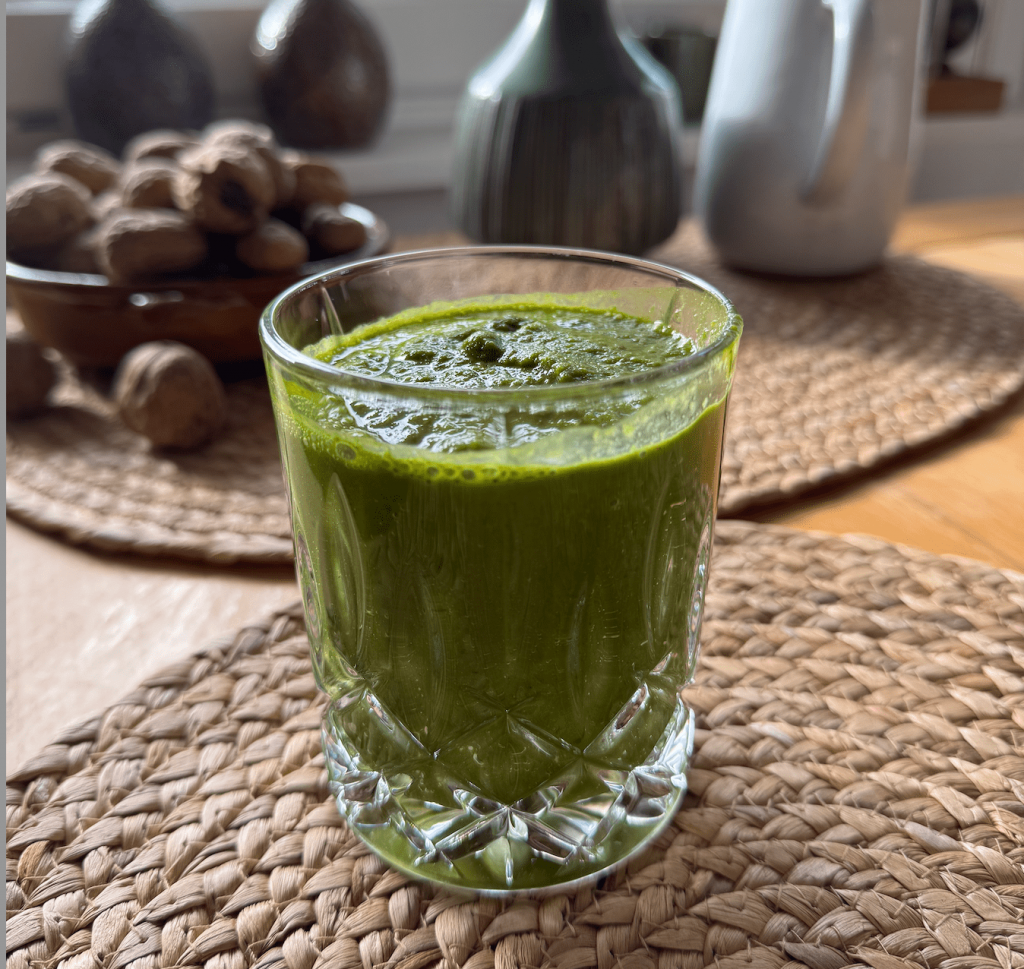 Grüne Energie im Glas